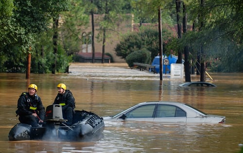 Flooding TS Fay 2008