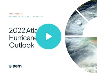2022 Atlantic Hurricane Outlook free webinar