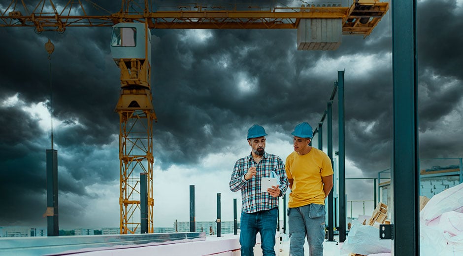 Weather can pose a major safety threat to construction work. Here's how to overcome the challenges.